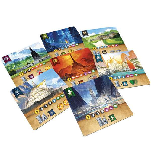 (Beskadiget) The Lord of the Rings - Duel for Middle-Earth (Nordic) - Årets Voksenspil 2024