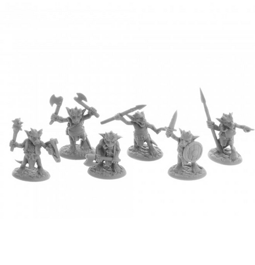 Reaper Bones: Ratpelt Kobold Mooks (6 Stk)