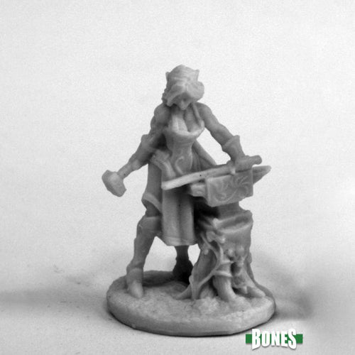 Reaper Bones - Elven Blacksmith