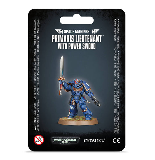 Warhammer 40k: Space Marine - Primaris Lieutenant with Power Sword