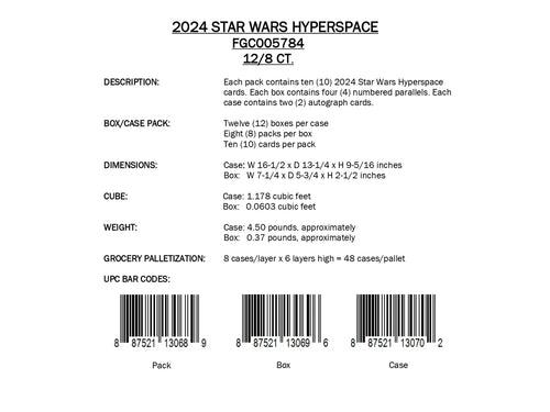Topps Star Wars Hyperspace 2024 - Hobby Box