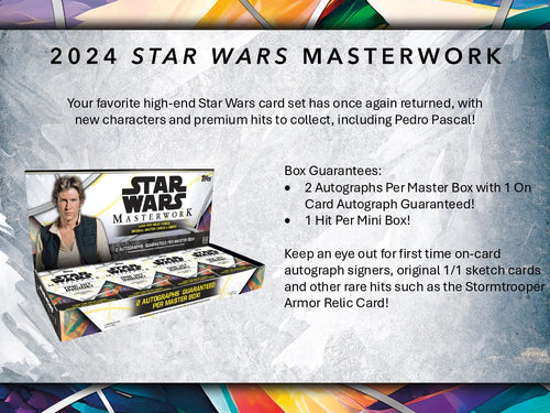 Topps Star Wars Masterwork 2024 - Hobby Box