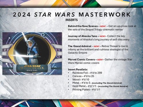 Topps Star Wars Masterwork 2024 - Hobby Box