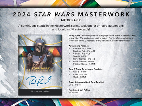 Topps Star Wars Masterwork 2024 - Hobby Box