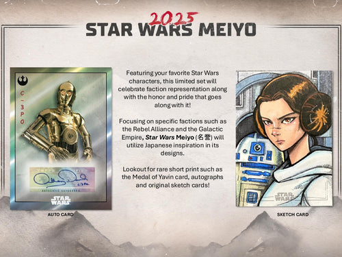 Topps Star Wars Meiyo 2025 - Hobby Box