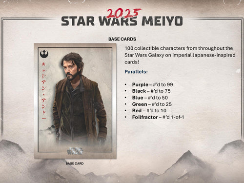 Topps Star Wars Meiyo 2025 - Hobby Box