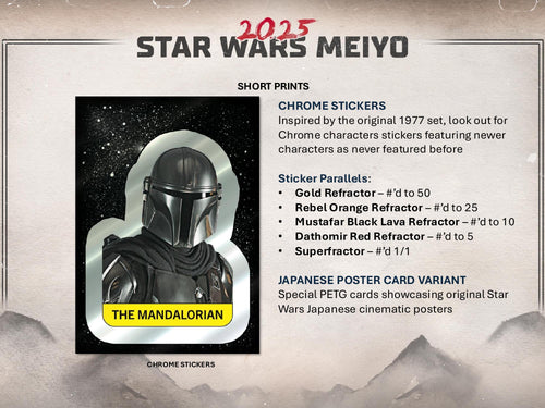 Topps Star Wars Meiyo 2025 - Hobby Box