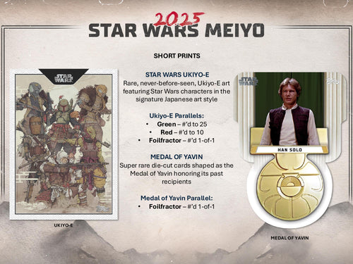 Topps Star Wars Meiyo 2025 - Hobby Box