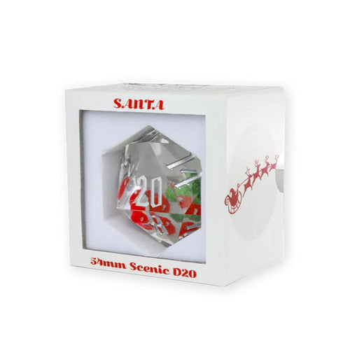 Sirius Dice - Santa 54mm D20