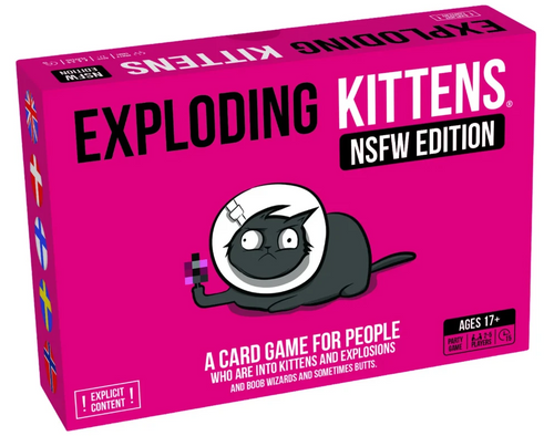 Exploding Kittens NSFW Ed. (Dansk)