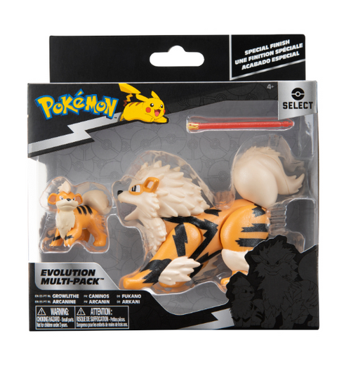 Pokemon: Select Evolution - Growlithe and Arcanine