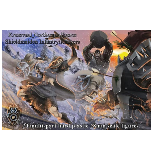 Krumvaal Northern Alliance: Shieldmaiden Infantry/Raiders