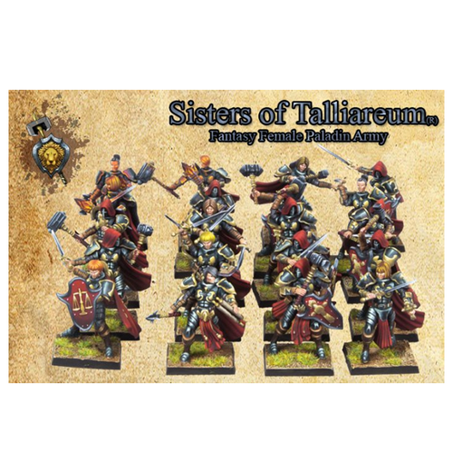 Sisters of Talliareum: Fantasy Female Paladin Army
