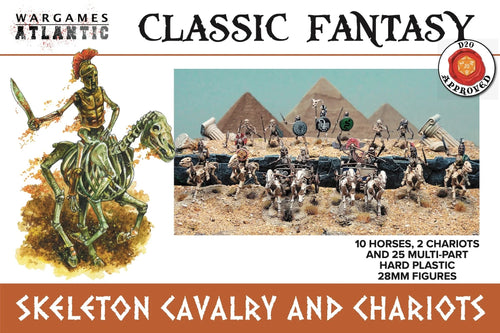 Wargames Atlantic - Skeleton Cavalry & Chariots