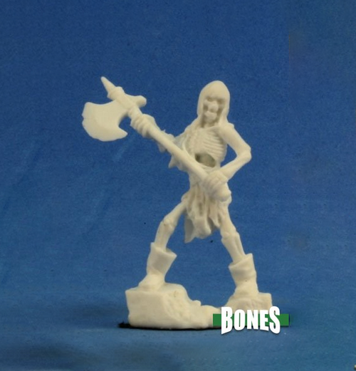 Reaper Bones: Skeleton Guardian Axeman (3 stk)