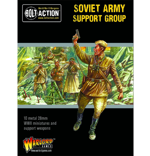 Bolt Action: Soviet Army - Support Group (Eng)