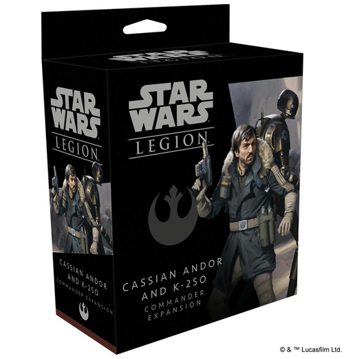 Star Wars Legion - Cassian Andor and K2SO (Commander Expansion)