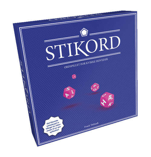 Stikord - Blå (Dansk)