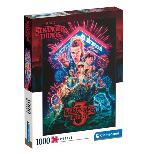 Stranger Things: Season 3 - 1000 (Puslespil)