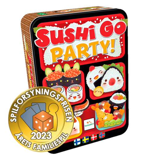 Sushi Go Party! (Dansk) - Årets familiespil 2023