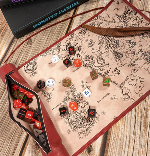 Ultra PRO D&D Dice Scroll - Sword Coast Map
