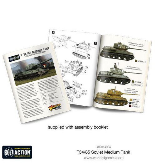 Bolt Action: T-34/85 Medium Tank (Eng)