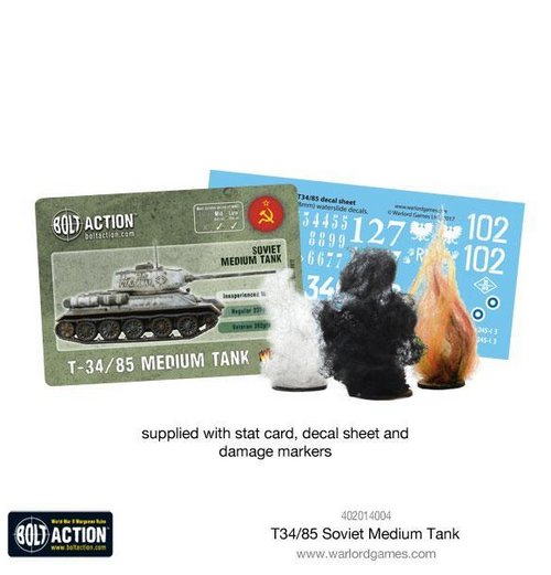 Bolt Action: T-34/85 Medium Tank (Eng)