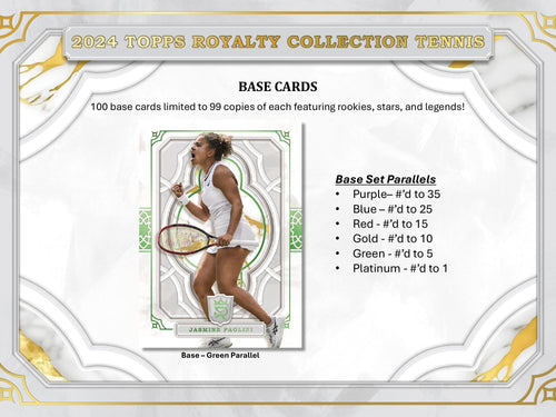 Topps Royalty Tennis 2024 - Hobby Box