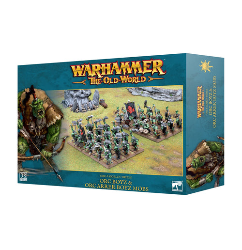 Warhammer: The Old World - Orc & Goblin Tribes: Orc Boyz & Orc Arrer Boyz Mobs
