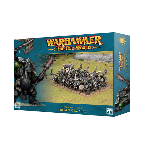 *Forudbestilling* Warhammer: The Old World - Orc & Goblin Tribes: Black Orc Mob