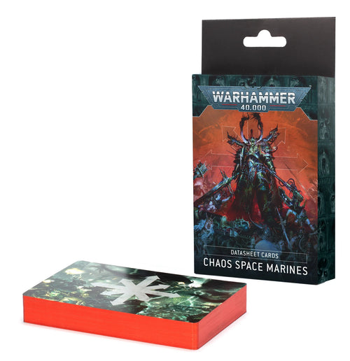 Warhammer 40k - Chaos Space Marines - Datasheet Cards (Eng)