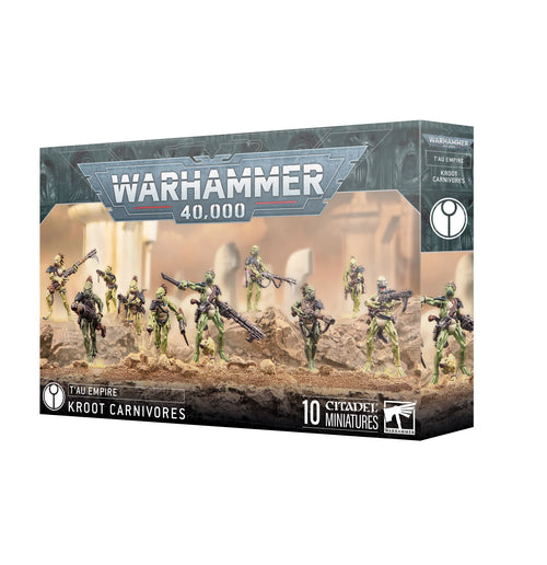 Warhammer 40k - T'au Empire - Kroot Carnivore Squad