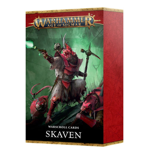 Age of Sigmar: Skaven - Warscroll Cards (Eng)