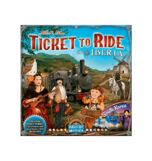 Ticket To Ride Map Coll. #8 Iberia/South Korea (Exp) (Eng)