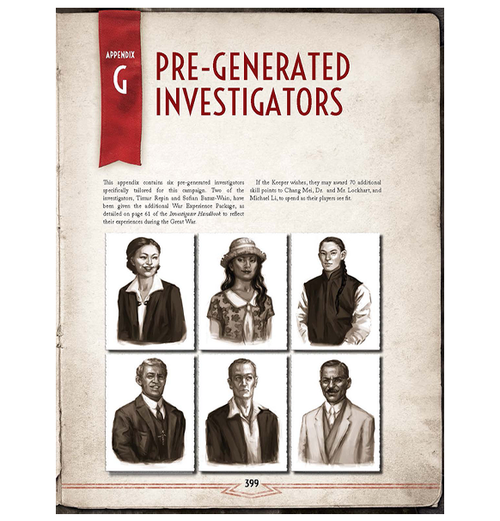 Call of Cthulhu RPG: The Children of Fear (Eng)