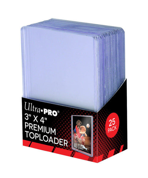 Ultra PRO Super Clear Premium Toploader 3"x4" (25)