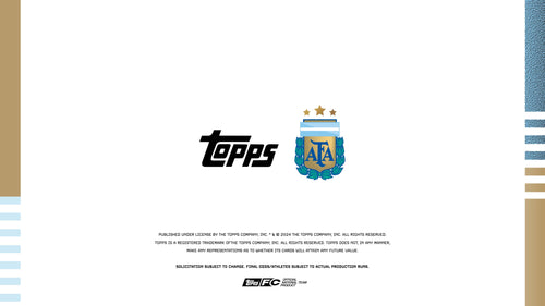 Topps Argentina Team Set 2024/25