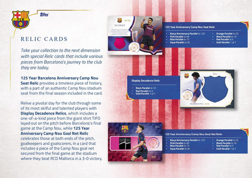 Topps Barcelona 125-Years Anniversary - Hobby Box