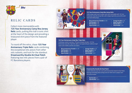 Topps Barcelona 125-Years Anniversary - Hobby Box