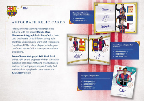 Topps Barcelona 125-Years Anniversary - Hobby Box
