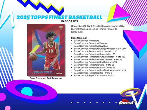 Topps Finest Basketball 2024/25 - Hobby Box