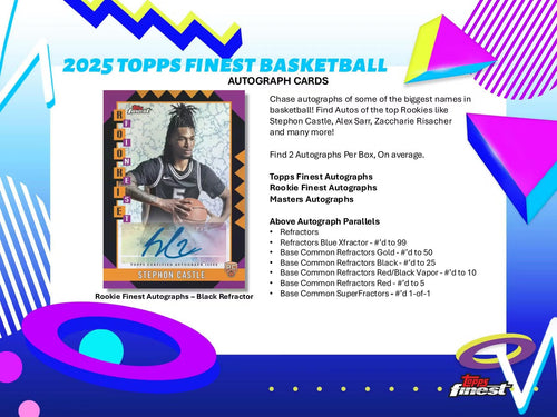 Topps Finest Basketball 2024/25 - Hobby Box