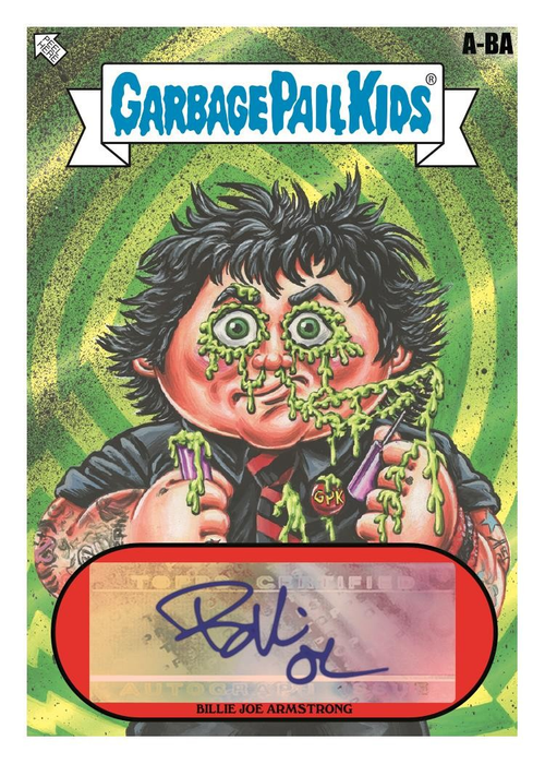 Topps Garbage Pail Kids Battle of the Bands - Green Day