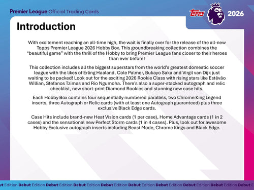 Topps Premier League 2025/26 - Hobby Box