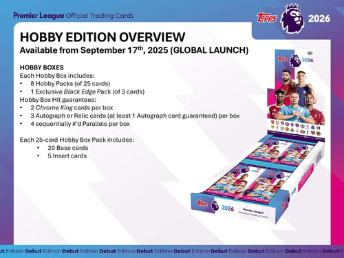 Topps Premier League 2025/26 - Hobby Box