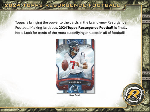 Topps Resurgence Football 2024 - Hobby Box
