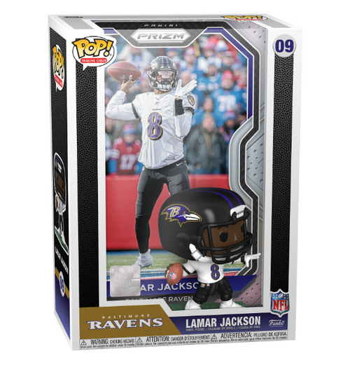 Funko POP! - Trading Cards - Lamar Jackson #09