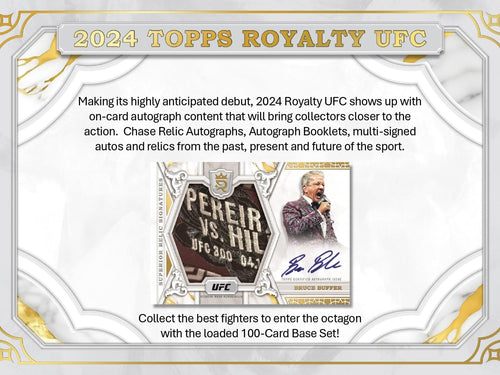 Topps Royalty UFC 2024 - Hobby Box