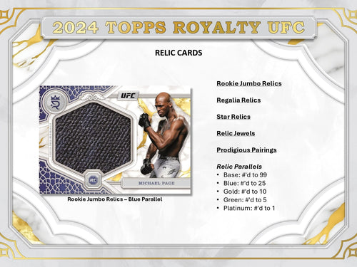 Topps Royalty UFC 2024 - Hobby Box