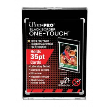Ultra PRO 35PT Black Border UV ONE-TOUCH Magnetic Holder